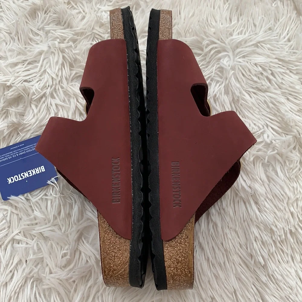 birkenstock arizona big buckle leather Sandal - Picture 4 of 9